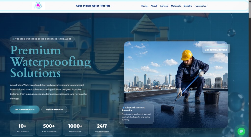 Aqua Indian Waterproofing